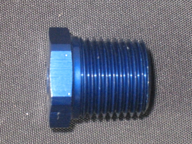 (image for) BUSHING, REDUCER 1/2 MALE TO 1/8 FEMALE NPT BLUE